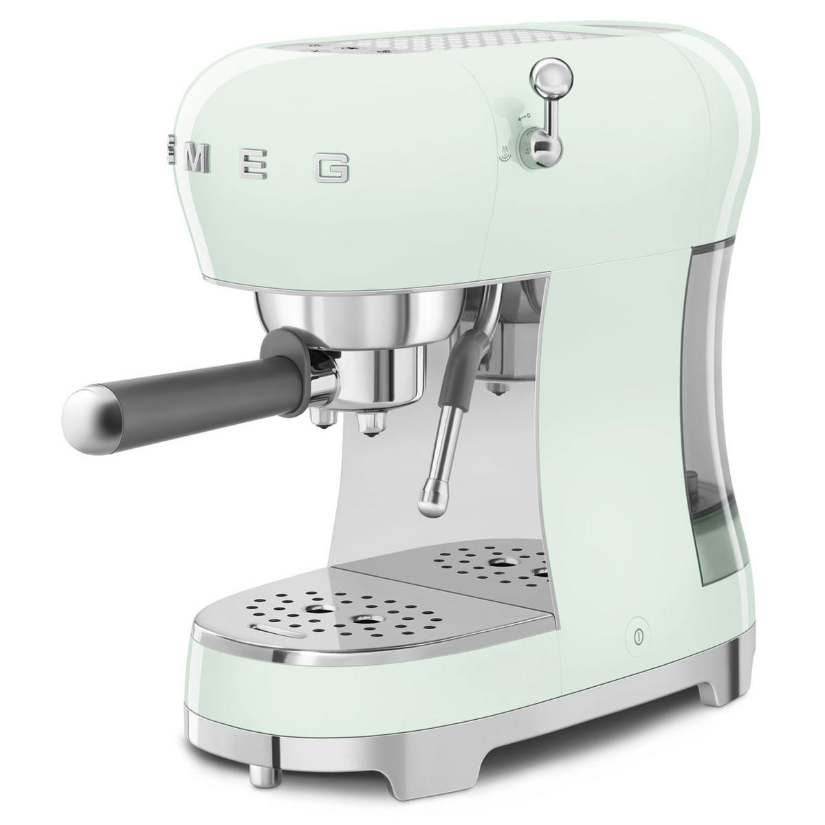 ESPRESSOMASCHINE 50´s Style  - Pastellgrün, Design, Kunststoff/Metall (14,9/33/32,9cm) - SMEG