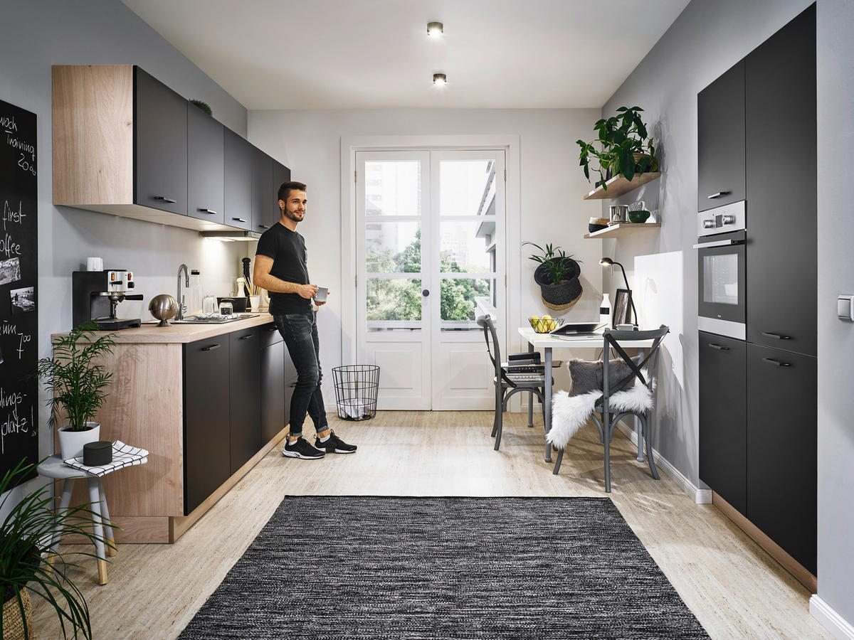 KUCHYNĚ NA MÍRU MOON - Moderní, kompozitní dřevo - Welnova