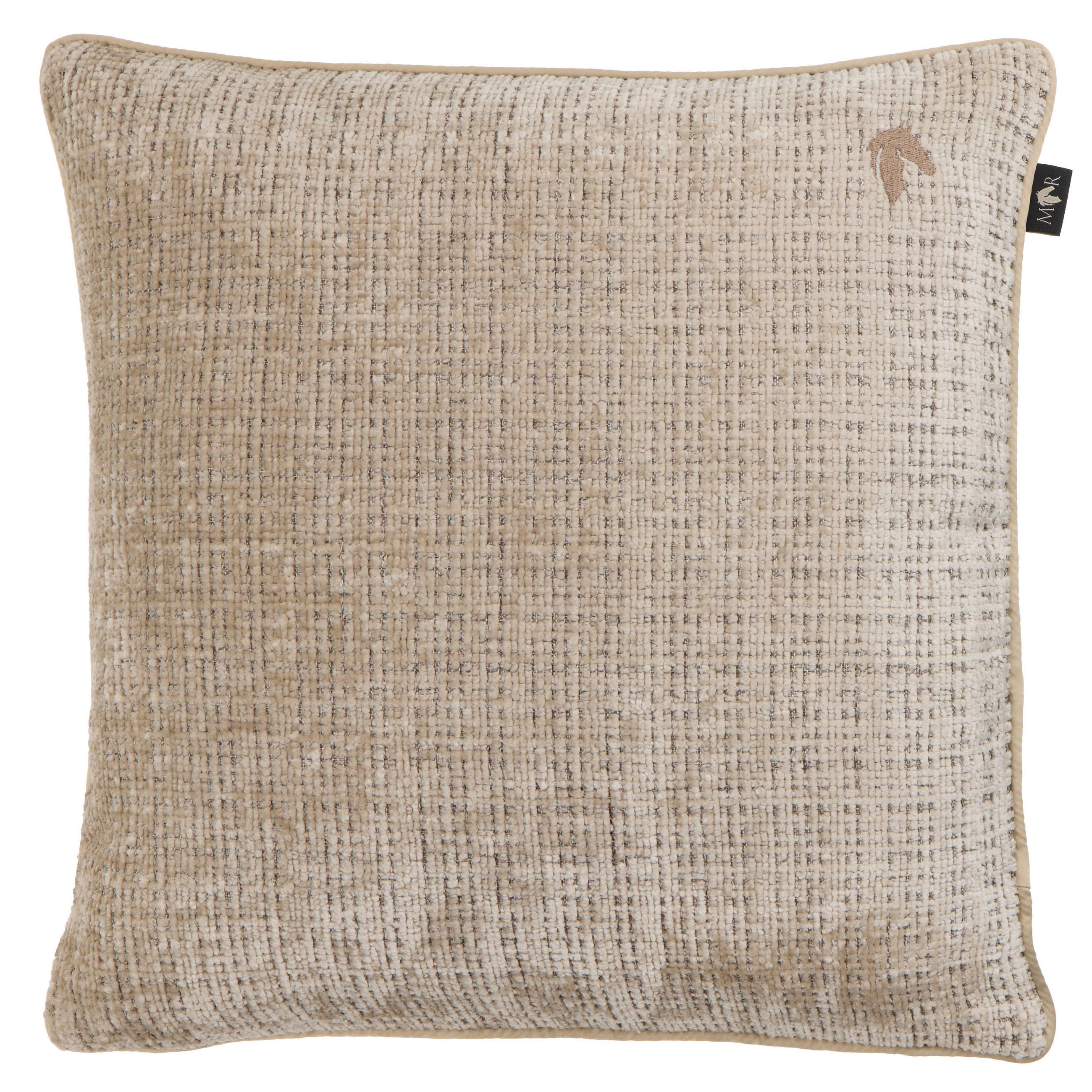 KISSENHÜLLE Marcel.Remus.Design- Andratx beige 45/45 cm  - Beige, Design, Textil (45/45cm) - Marcel Remus