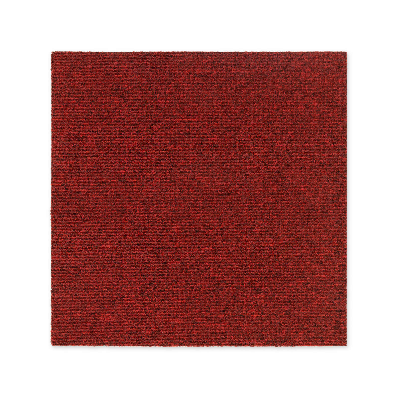 TEPPICHFLIESE - Rot, Basics, Textil (50/50cm) - Esposa