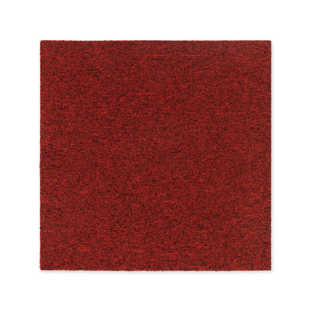 TEPPICHFLIESE - Rot, Basics, Textil (50/50cm) - Esposa