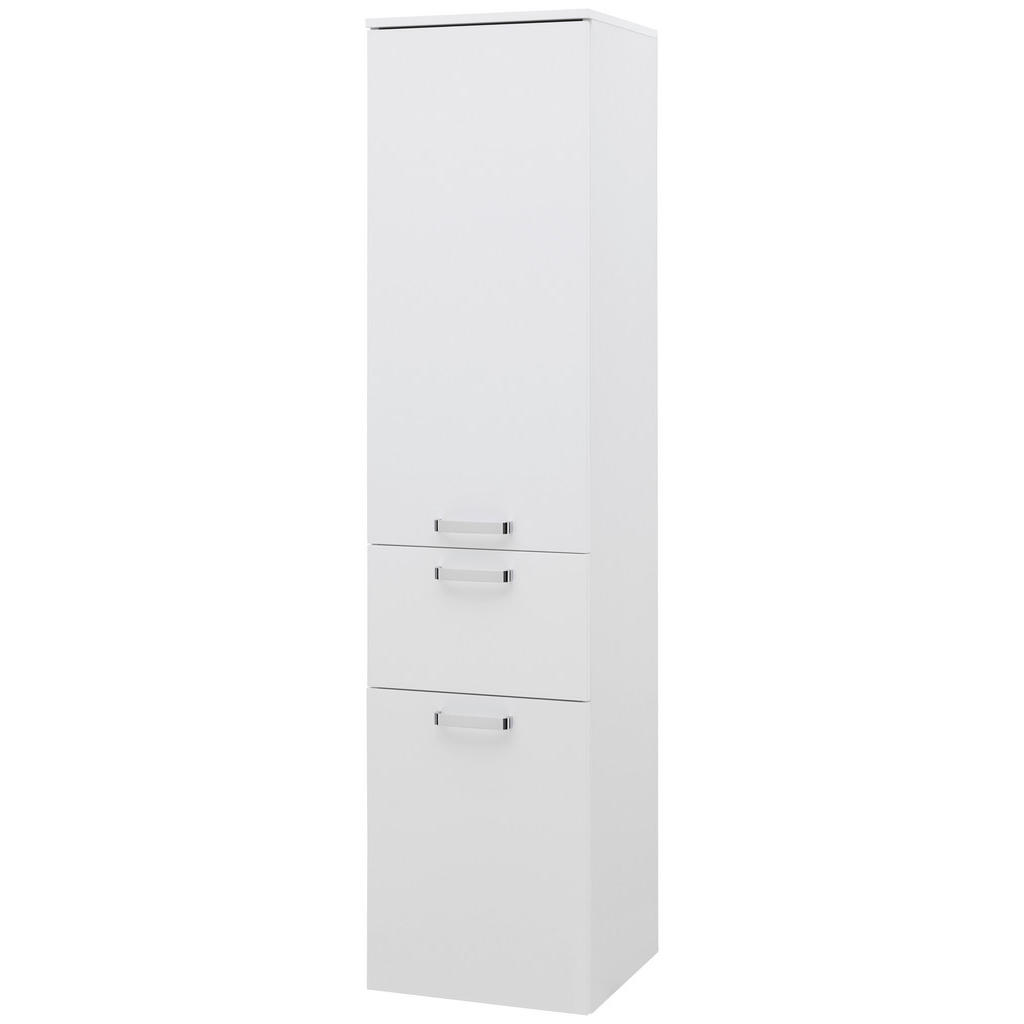 Badezimmer Hochschrank Bxh 40x168,5 Cm Weiß