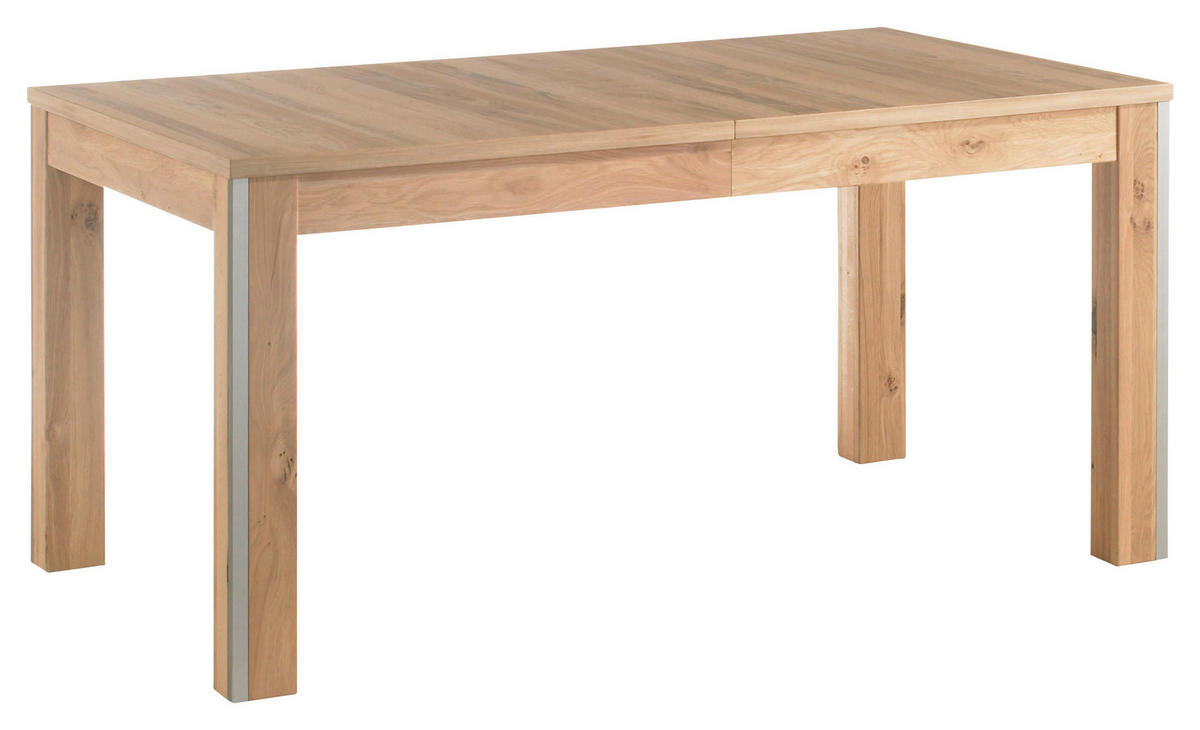 ESSTISCH in Holz, Holzwerkstoff 160(260)/90/77 cm  - Eichefarben, KONVENTIONELL, Holz/Holzwerkstoff (160(260)/90/77cm) - Cantus