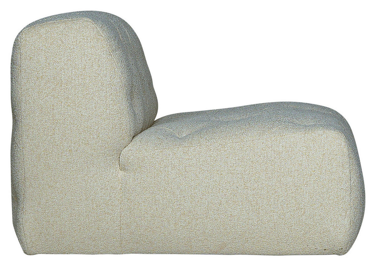 FÅTÖLJ i trä, metall, textil beige  - beige, Klassisk, metall/trä (120/78/112cm) - Niels Andersson