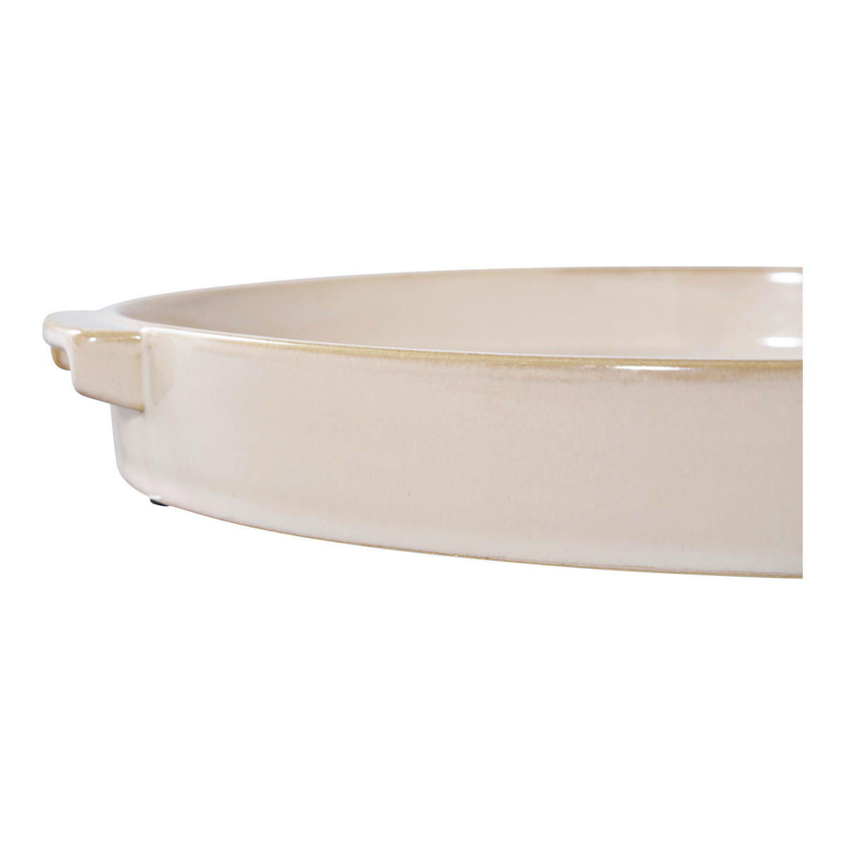 SERVIERTABLETT Keramik  - Weiß, Design, Keramik (37/4.5/37cm)