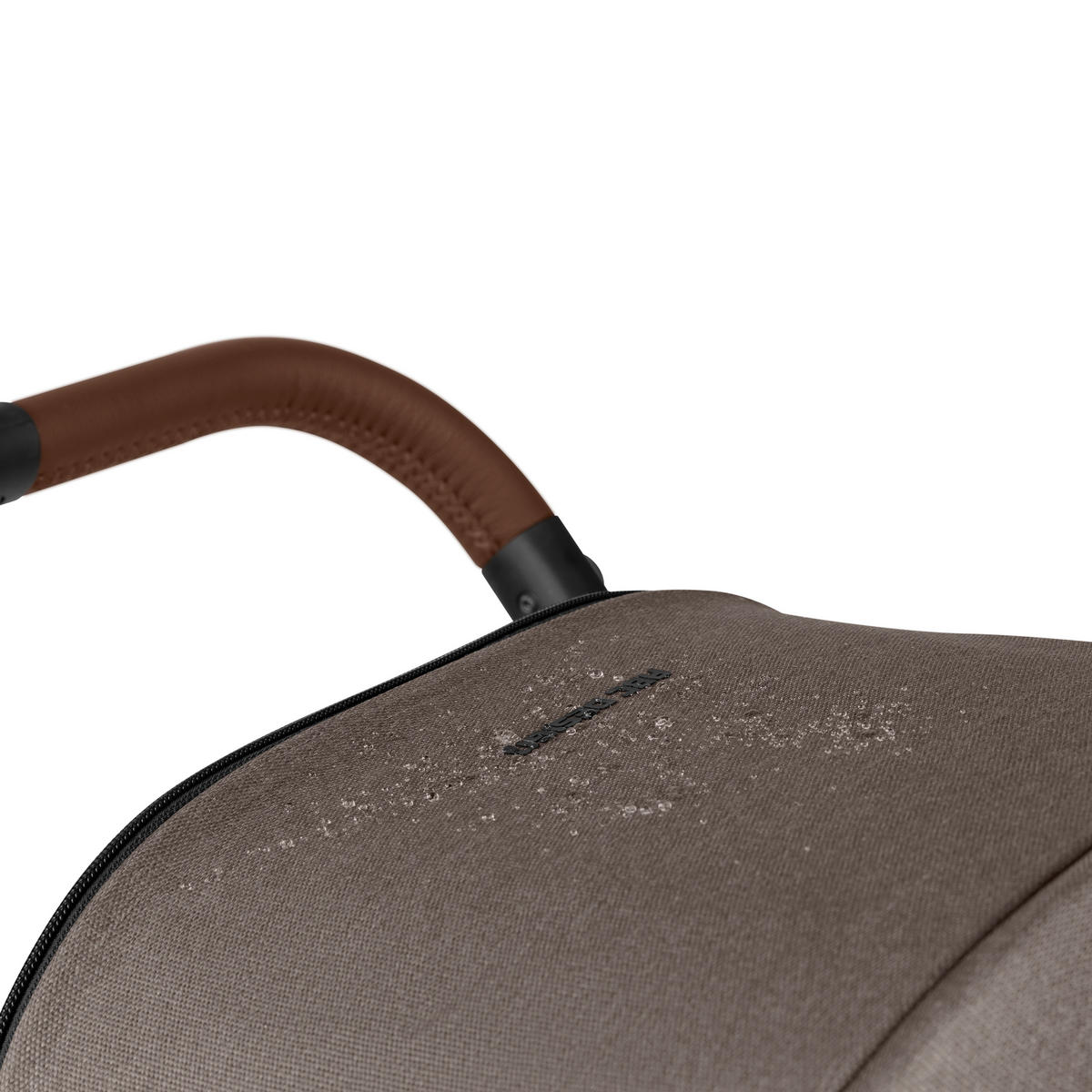 KINDERWAGENSET  City Life All in One Set  Nature  - Graubraun/Schwarz, Basics, Textil/Metall (82/52/107,5cm) - ABC Design