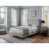 BOXSPRINGBETT 120/200 cm  in Creme  - Creme/Schwarz, MODERN, Holzwerkstoff/Textil (120/200cm) - MID.YOU