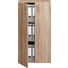 KOMMODE - Eichefarben/Alufarben, Design, Holzwerkstoff/Kunststoff (60/115,2/33,6cm) - Carryhome KOMMODE - Eichefarben/Alufarben, Design, Holzwerkstoff/Kunststoff (60/115,2/33,6cm) - Carryhome