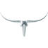 DEKOSCHÄDEL - Silberfarben, Design, Metall (122/67/15cm) DEKOSCHÄDEL - Silberfarben, Design, Metall (122/67/15cm)
