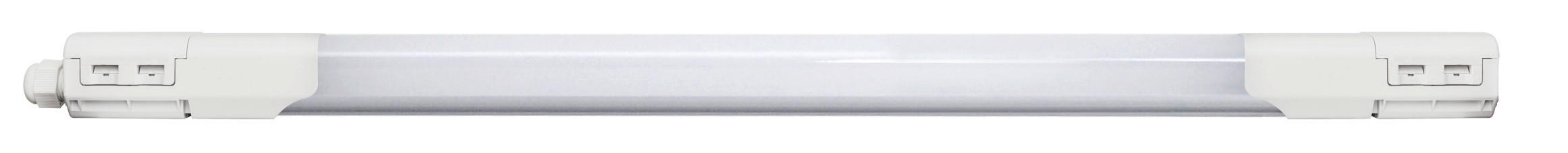 LED-DECKENLEUCHTE plus 59,5/5,2/4,1 cm   - Weiß, Basics, Kunststoff (59,5/5,2/4,1cm)