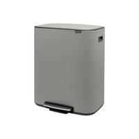 KOŠ ZA SMETI - Basics, kovina/umetna masa (54.1/65.2/36.3cm) - Brabantia