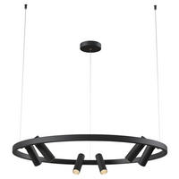 VISEČA NIHALNA SVETILKA   90/90/120 cm          42 W  - črna, Trend, kovina (90/90/120cm) - MAYTONI