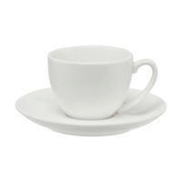 ŠÁLKA NA ESPRESSO S TANIERIKO  - biela, Basics, keramika (11.6/5.5/11.6cm) - Maxwell & Williams