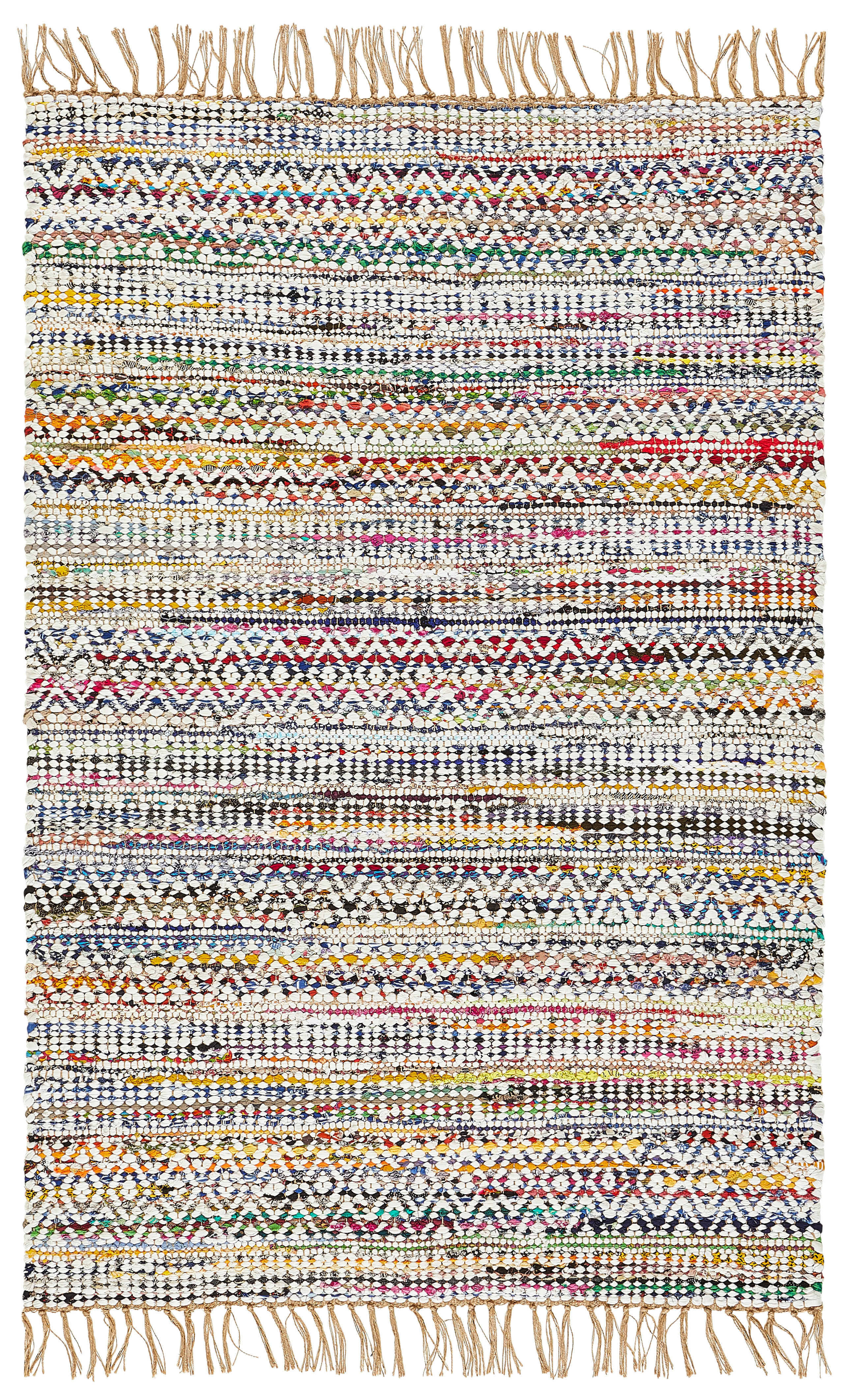 FLECKERLTEPPICH  130/190 cm  Multicolor   - Multicolor, Natur, Textil (130/190cm) - Linea Natura