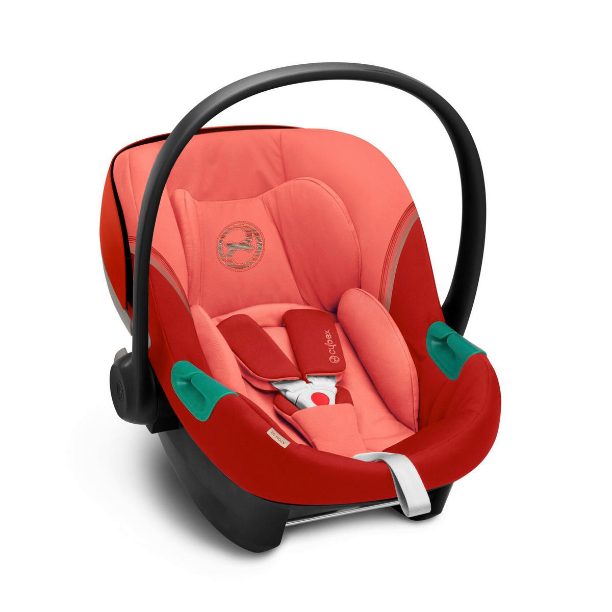 BABYSCHALE Aton S2 i-Size  - Koralle/Rot, Basics, Kunststoff/Textil (45,8/38/72cm) - Cybex