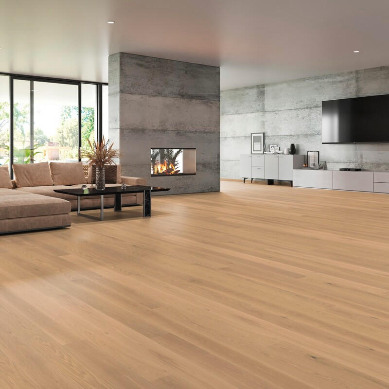 LANDHAUSDIELE, Puristico Trend Eiche Sahara Balance 100013801  per  m² - Eichefarben, Trend, Holz (220,5/17,6/1,3cm) - Tilo
