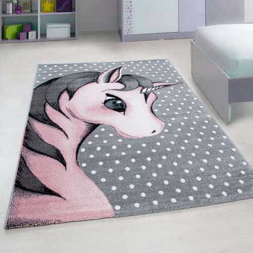 BARNMATTA 140/200 cm Kids  - pink, Trend, textil (140/200cm) - Ben'n'jen