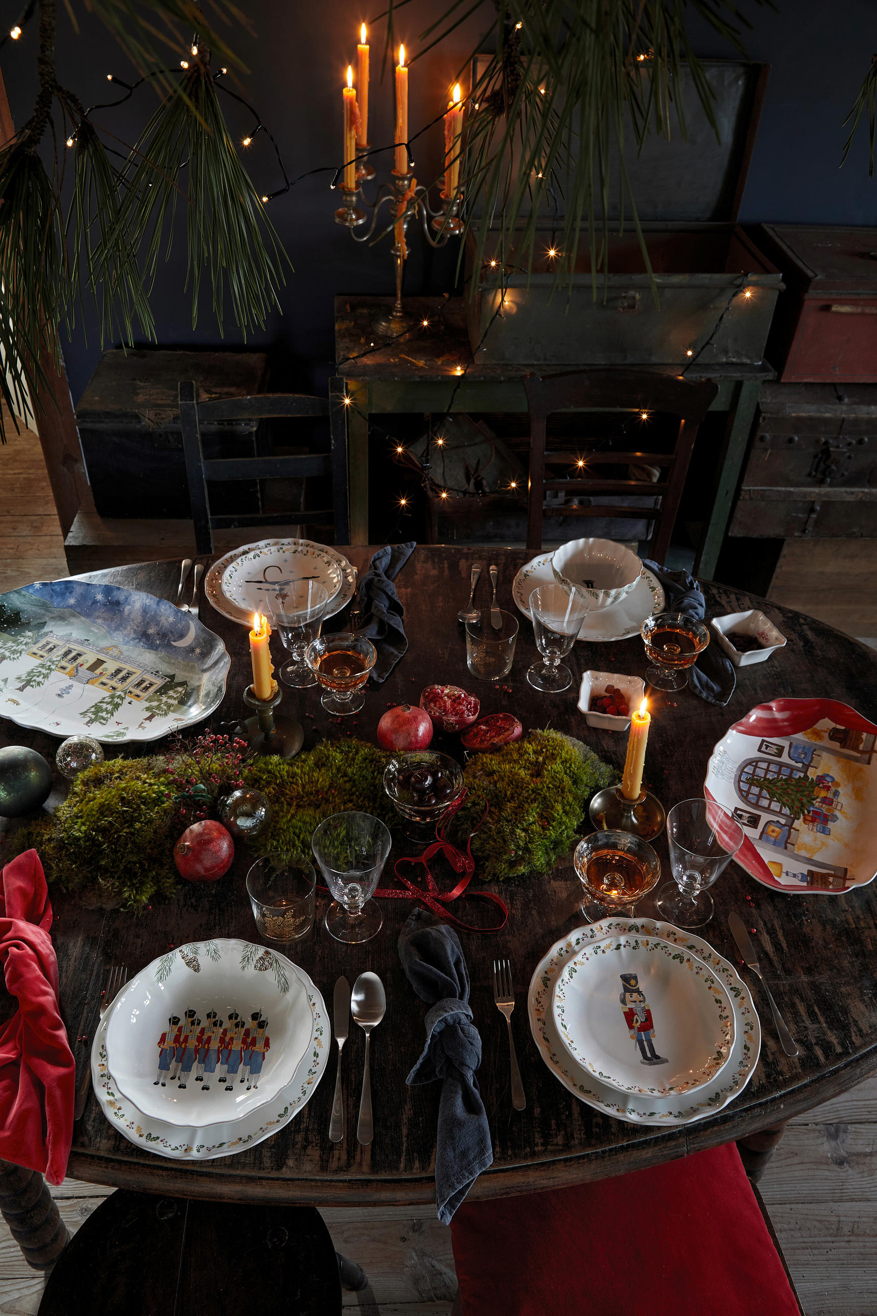 SERVIERPLATTE THE NUTCRACKER  - Multicolor, Basics, Keramik (37cm) - Costa Nova