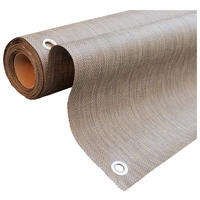 TIENIACA CLONA NA PLOT 90/500 cm  - hnedá, Basics, plast (90/500cm)