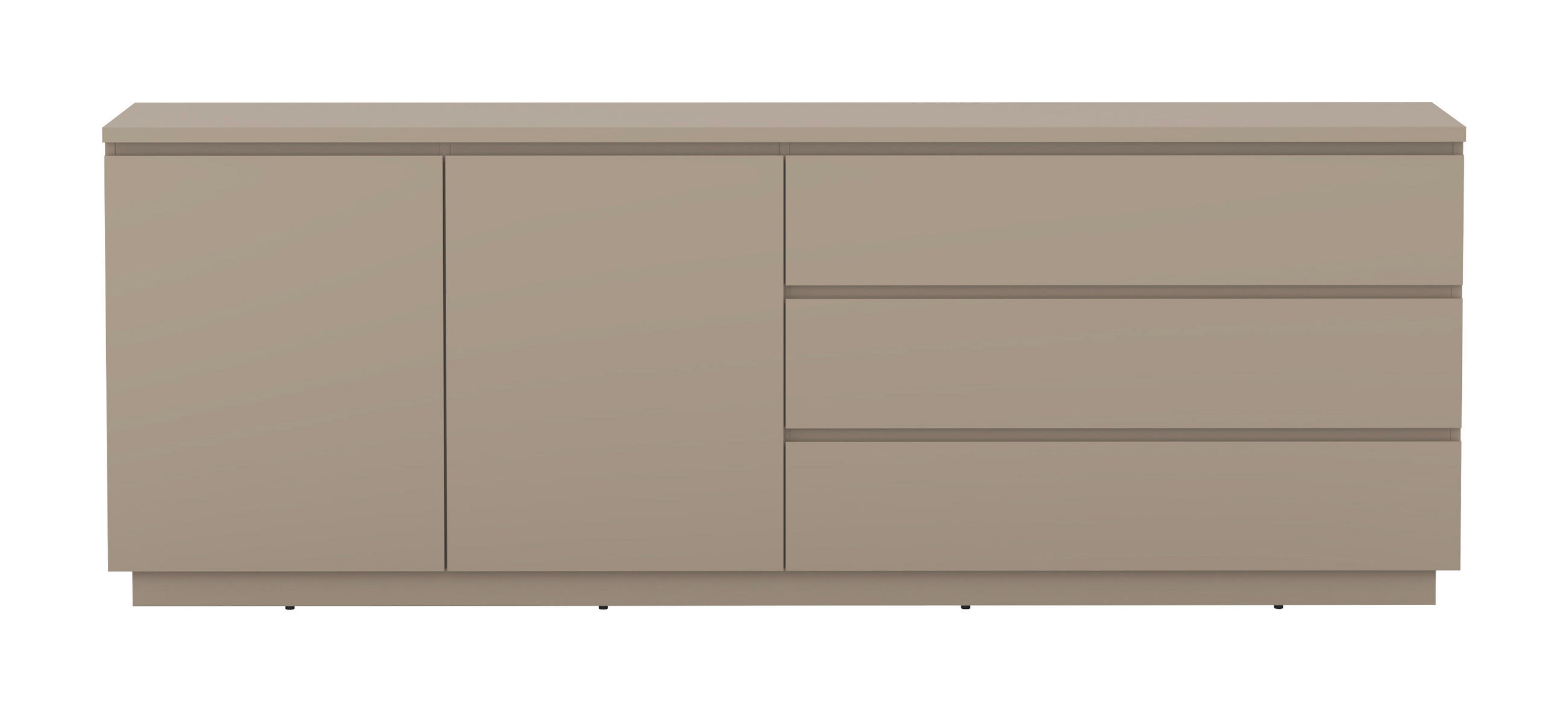 Mid.you Sideboard Bilbao Taupe 200x72x34.5 cm