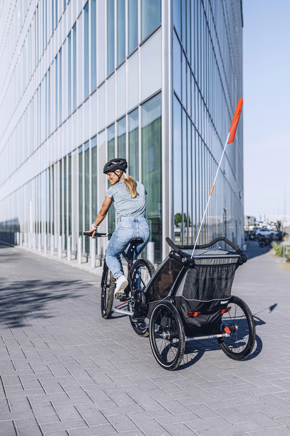 FAHRRADANHÄNGER   Chariot Lite 2  - Grün, Basics, Metall (80/114,5/94cm) - Thule