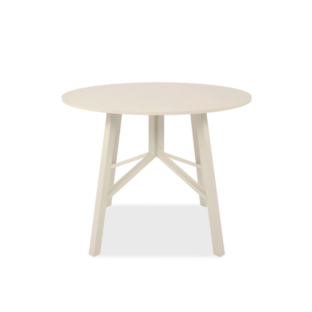 Thumbnail - Mid.you Esstisch, Beige, Metall, Holzwerkstoff, rund, eckig, 100x76x100 cm, Esszimmer, Tische, Esstische