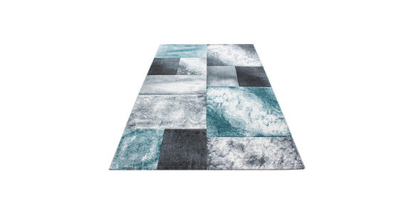 FLACHWEBETEPPICH 240/340 cm Hawaii Blau  - Blau, Design, Textil (240/340cm) - Novel