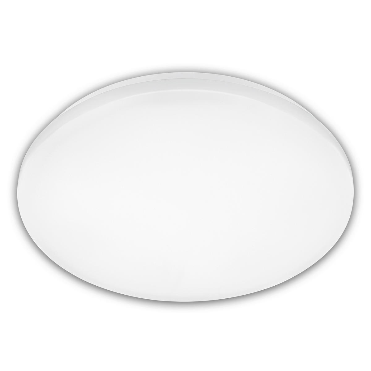 LED-DECKENLEUCHTE Elipso A 37,5/6 cm   - Weiß, Basics, Kunststoff (37,5/6cm)