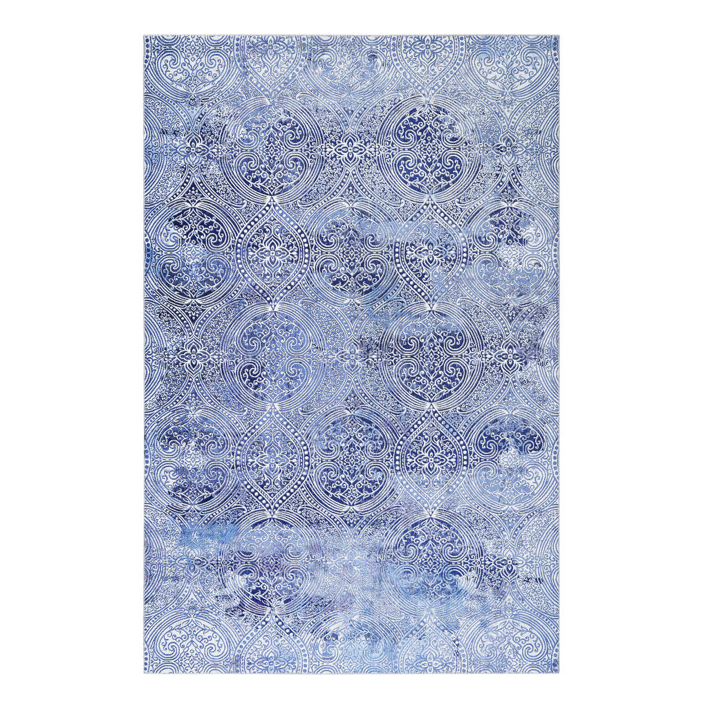 Esprit TKANÝ KOBEREC, 160/230 cm, modrá, barvy stříbra - modrá,barvy stříbra - textil