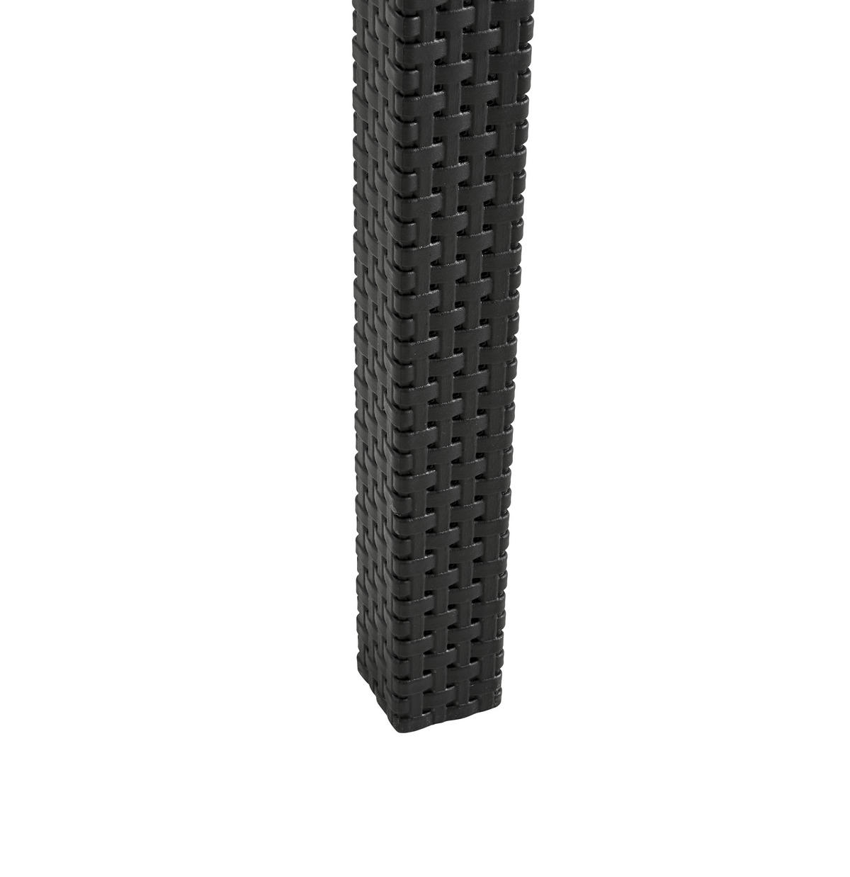 GARTENTISCH 150/90/72 cm Kunststoff Anthrazit rechteckig  - Anthrazit, Konventionell, Kunststoff (150/90/72cm)