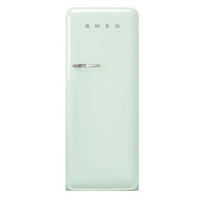 KÜHLSCHRANK 60/150/72,8 cm  - Pastellgrün, Basics, Glas/Metall (60/150/72,8cm) - SMEG