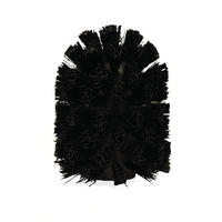 ERSATZBÜRSTENKOPF in   Kunststoff  - Schwarz, Basics, Kunststoff (8cm) - Sadena