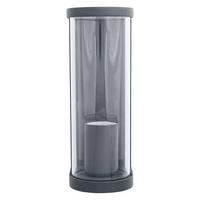 AUßENWANDLEUCHTE 11,7/8,2/22,2 cm   - Anthrazit, Basics, Glas/Metall (11,7/8,2/22,2cm) - Ledvance