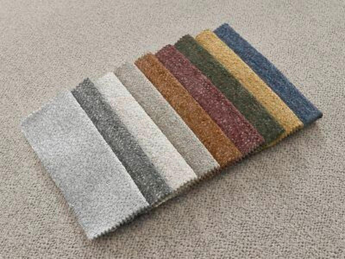 ECKSOFA Ottomane links  ATILLA Taupe Flachgewebe  - Taupe/Schwarz, MODERN, Kunststoff/Textil (149/244cm)