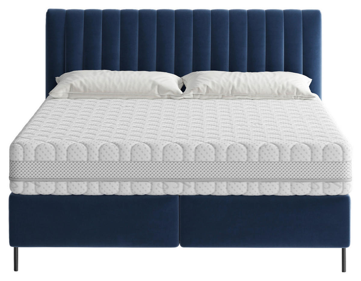 WENDEMATRATZE 200/200 cm, Höhe ca.: 24 cm, H3 + H3 = fest,  - Weiß, Basics, Textil (200/200cm) - Chameo