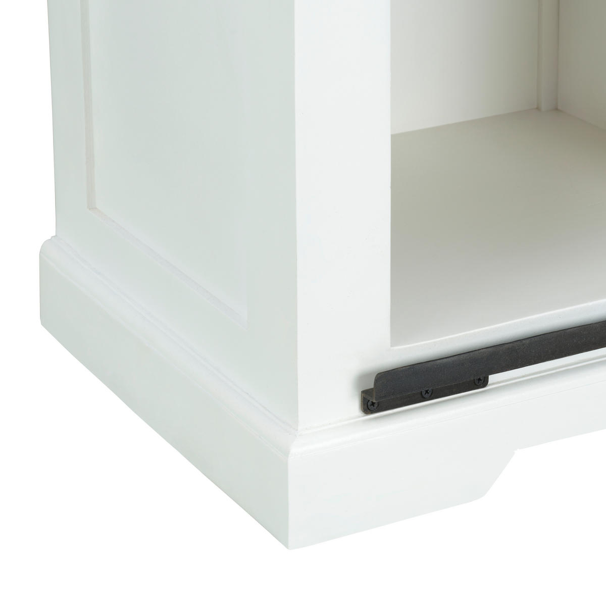 KOMODA   100/85/45 cm   prirodne boje, crna, bijela  - bijela/prirodne boje, Lifestyle, drvni materijal/drvo (100/85/45cm) - MID.YOU