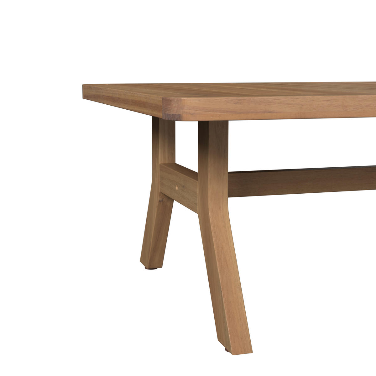 LOUNGEGARNITUR   203,5/69/79,5 cm Akazie massiv  - Beige/Akaziefarben, Natur, Holz (203,5/69/79,5cm) - Ambia Garden