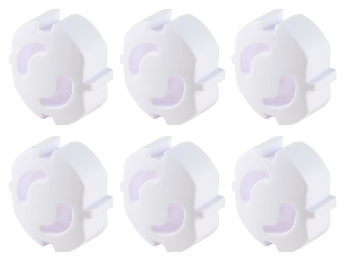 ŠTITNIK ZA UTIČNICE - bela, Osnovno, plastika (17.5/10cm) - My Baby Lou