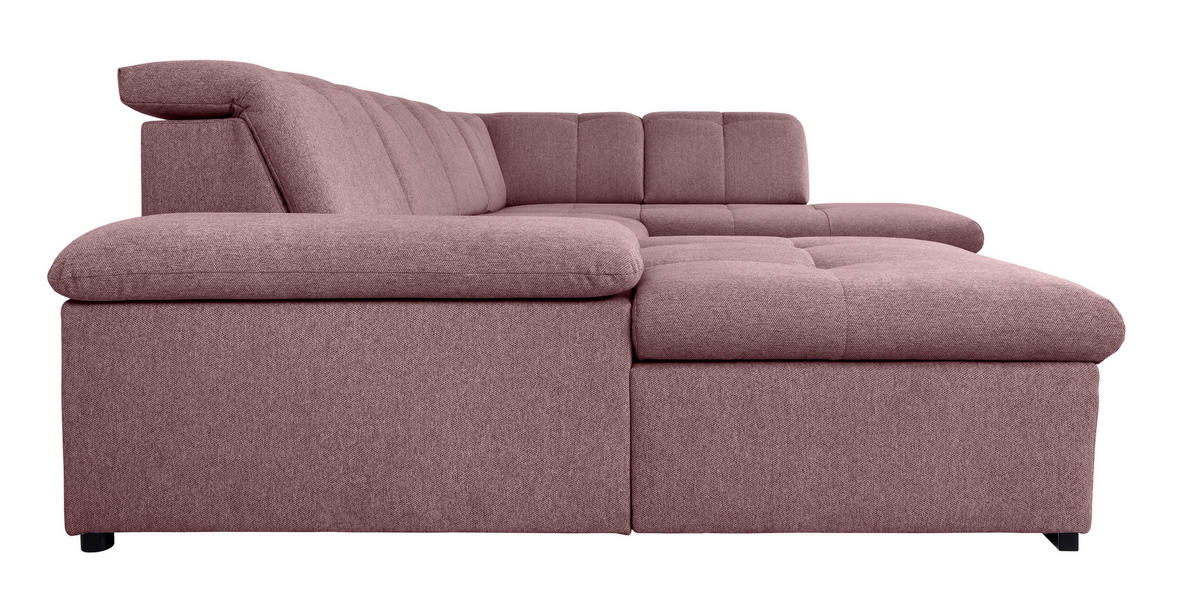 WOHNLANDSCHAFT in Beere  - Beere/Grau, Design, Textil/Metall (173/328/215cm) - MID.YOU