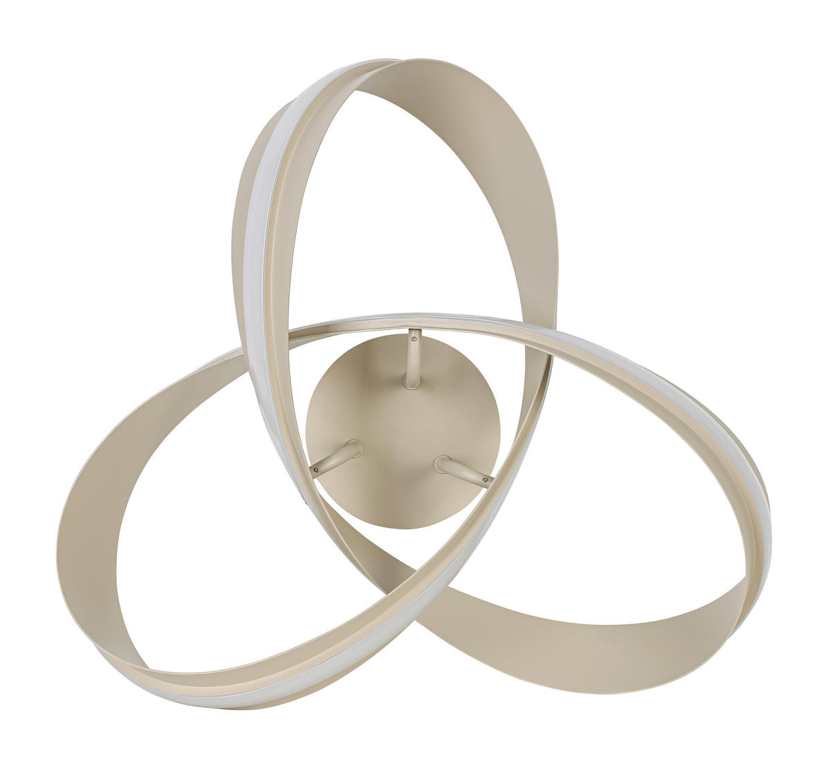 LED PLAFONJERA Orilo  - boja peska, Dizajnerski, metal/plastika (52/22cm) - Novel