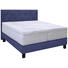BOXSPRINGBETT 140/200 cm in Blau - Blau/Schwarz, KONVENTIONELL, Holz/Textil (140/200cm) - Elegando BOXSPRINGBETT 140/200 cm in Blau - Blau/Schwarz, KONVENTIONELL, Holz/Textil (140/200cm) - Elegando