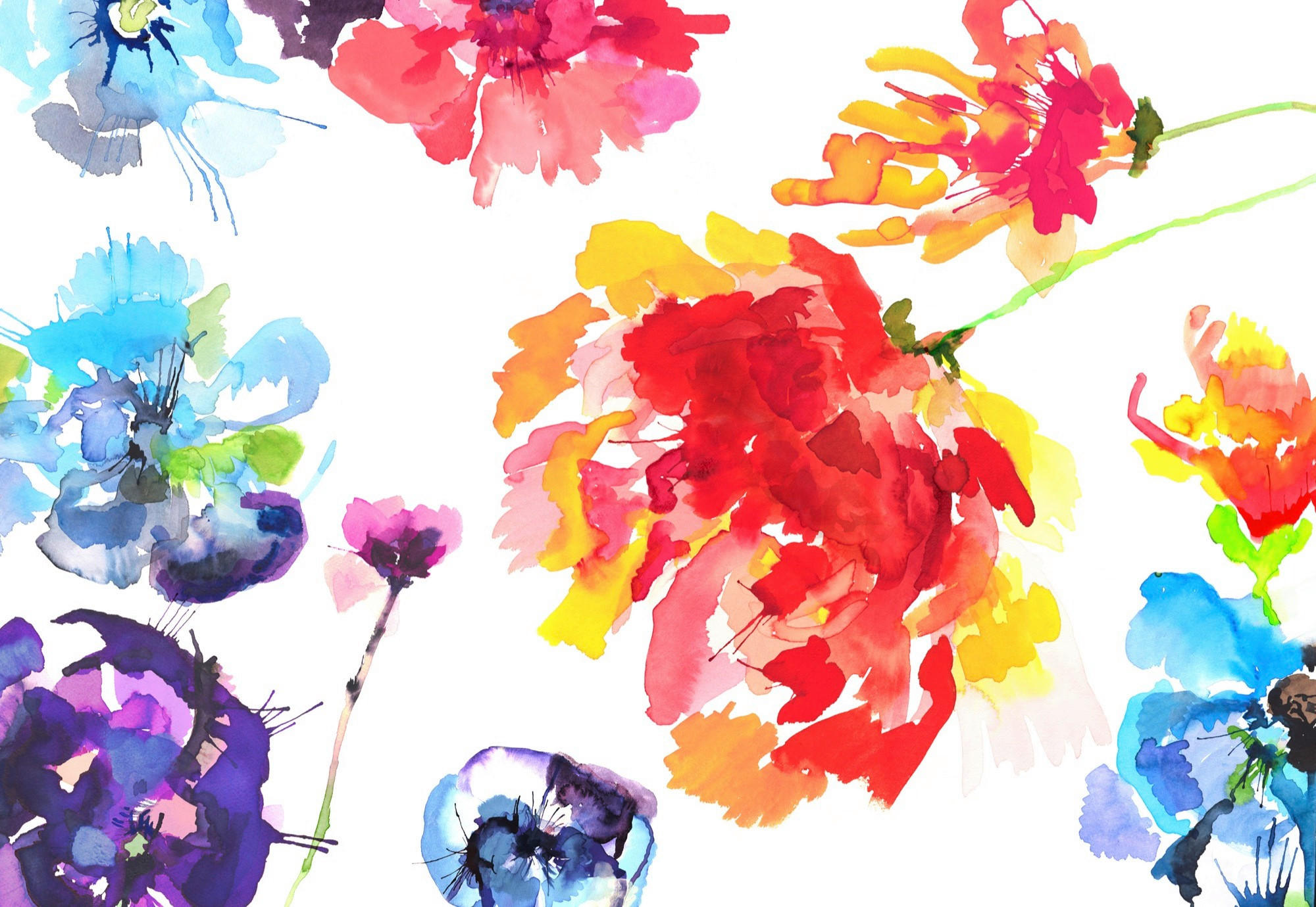 FOTOTAPETE Passion  - Multicolor/Weiß, Natur, Papier (368/254cm) - Komar