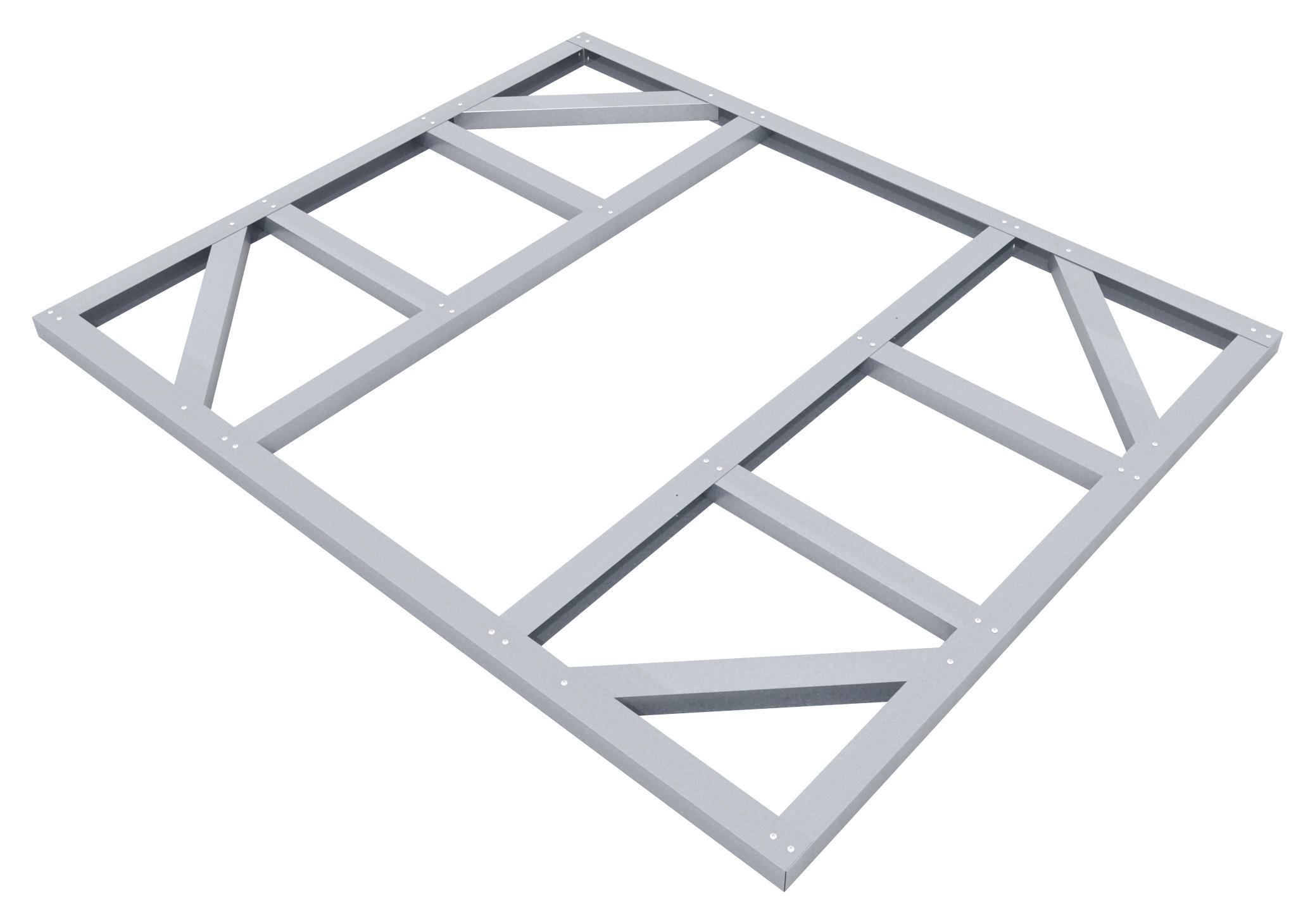FUNDAMENT - Silberfarben, Basics, Metall (171/2/144cm)