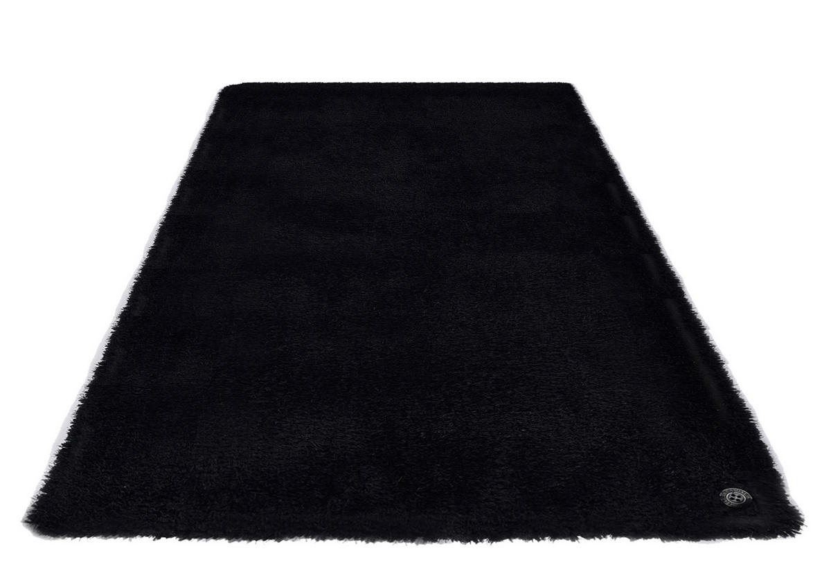 HOCHFLORTEPPICH 160/230 cm Schwarz  - Schwarz, Basics, Textil (160/230cm) - Tom Tailor
