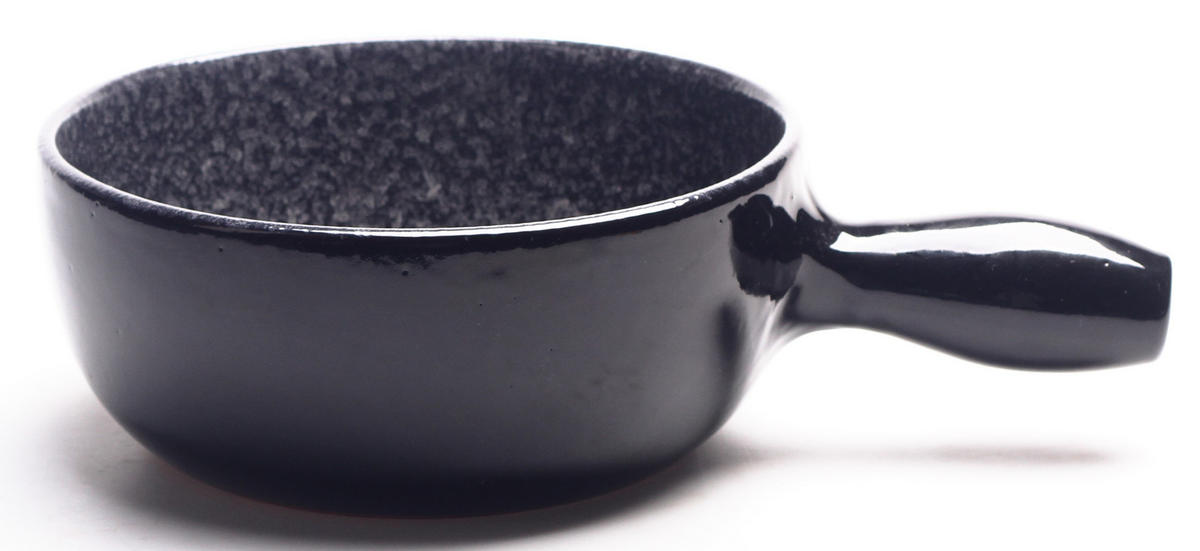 FONDUE-TASSE - Schwarz, Trend (22cm)