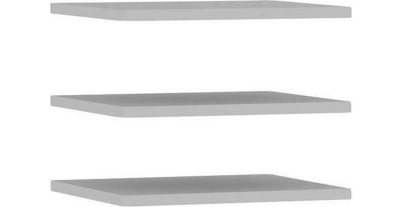 EINLEGEBODENSET 58/1,5/42 cm   - Grau, Holzwerkstoff (58/1,5/42cm) - Carryhome