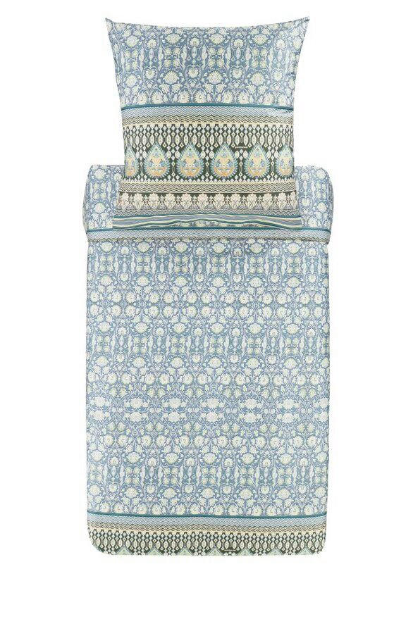 BETTWÄSCHE Mira Satin 200/200 cm  - Grün, Basics, Textil (200/200cm) - Bassetti