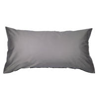 KOPFKISSENBEZUG Giacomo 40/80 cm  - Graphitfarben, Basics, Textil (40/80cm) - Janine