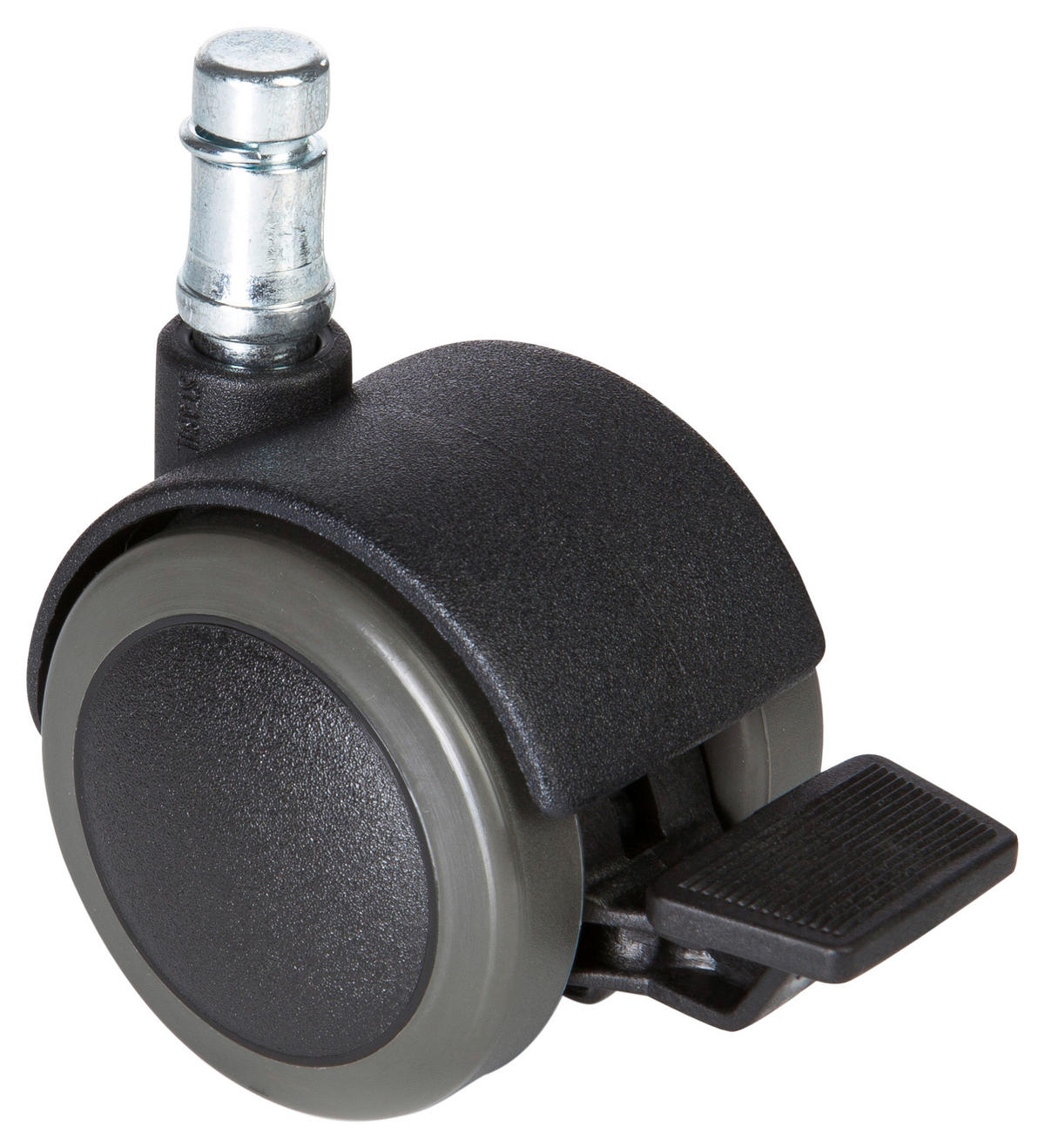 DREHSTUHLROLLE 5-teilig  - Schwarz, Basics, Kunststoff/Metall (5,1/6/5cm) - MID.YOU