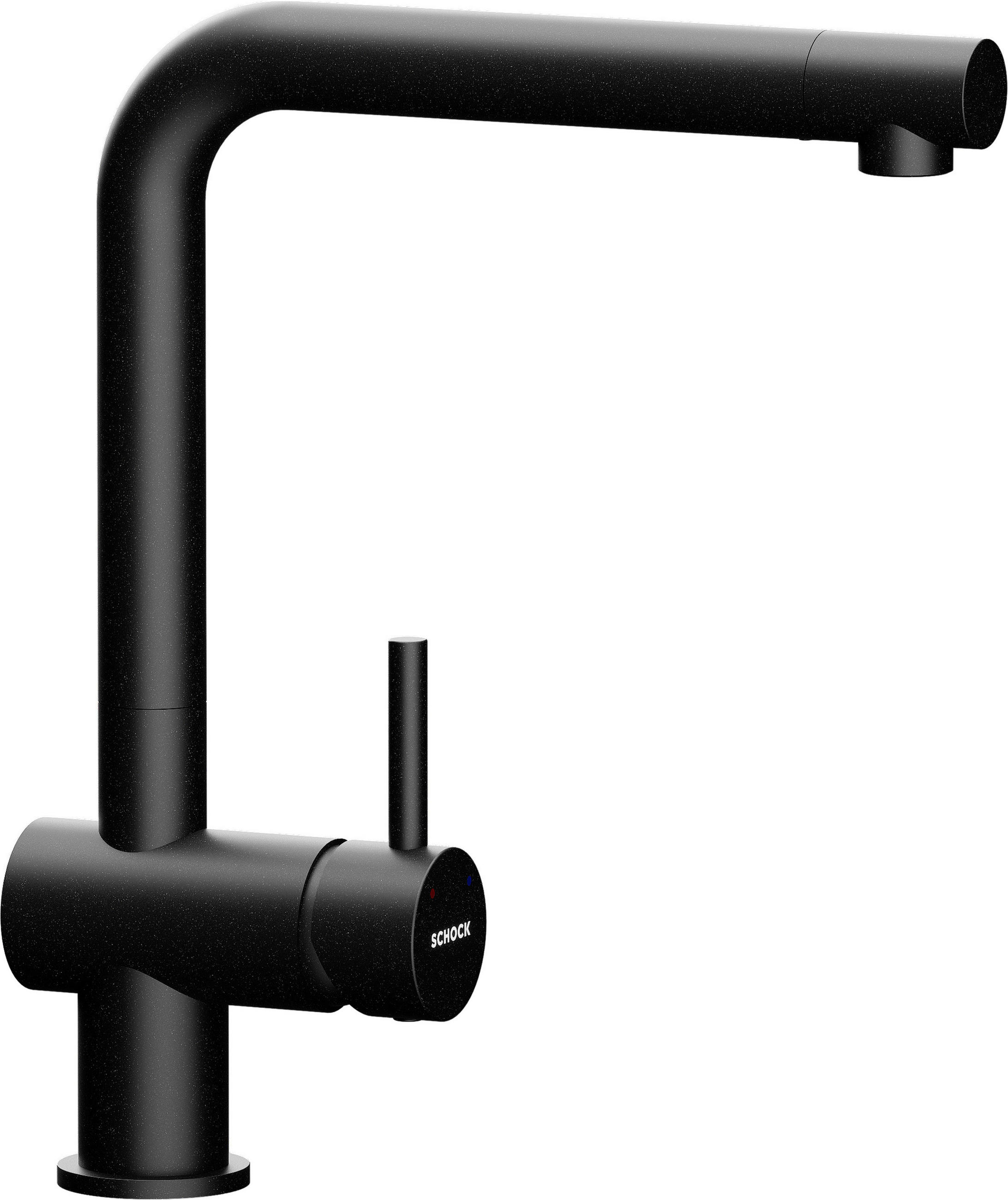 KÜCHENARMATUR 540027PUR  - Schwarz, Basics, Stein (5/31/21,2cm) - Schock